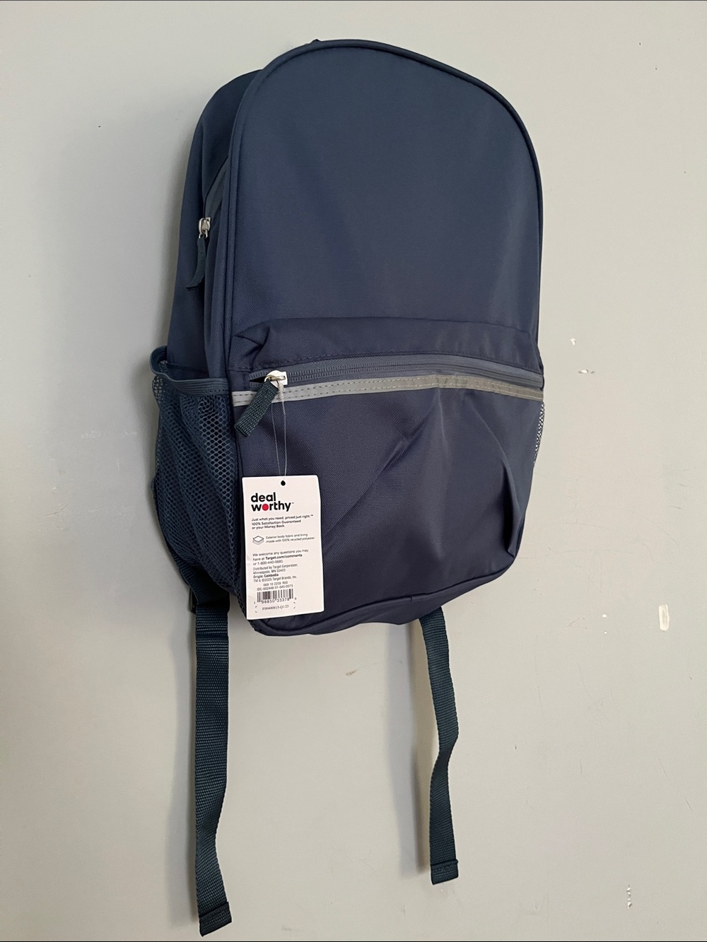 Men's Dark Blue Everyday Backpack